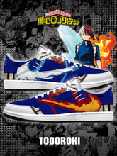 Shoto Todoroki V.2 Custom TS Niedrige Turnschuhe